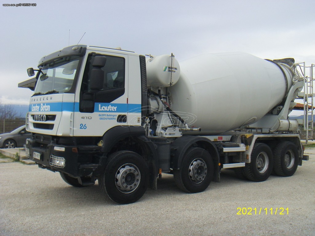 (SN: 2823) Cement Mixer, Iveco AB 340 T 41 B STETTER 9000
