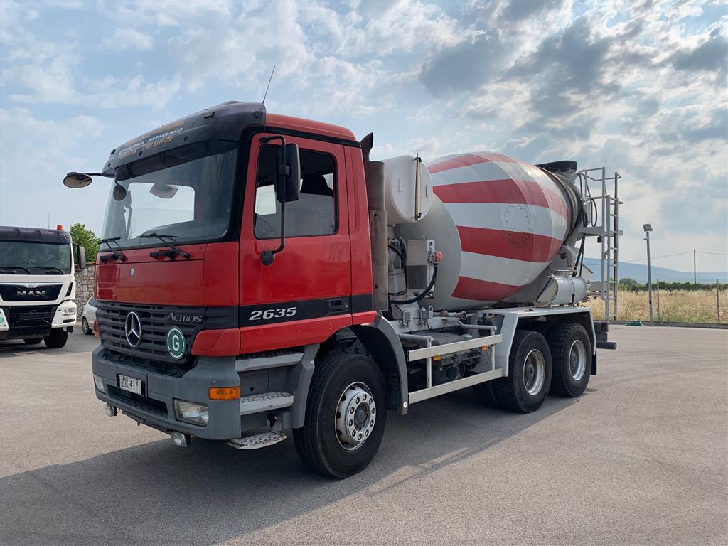 (α/α: 2891) Μπετονιέρα, Mercedes-Benz ACTROS 2635 STETTER 7000
