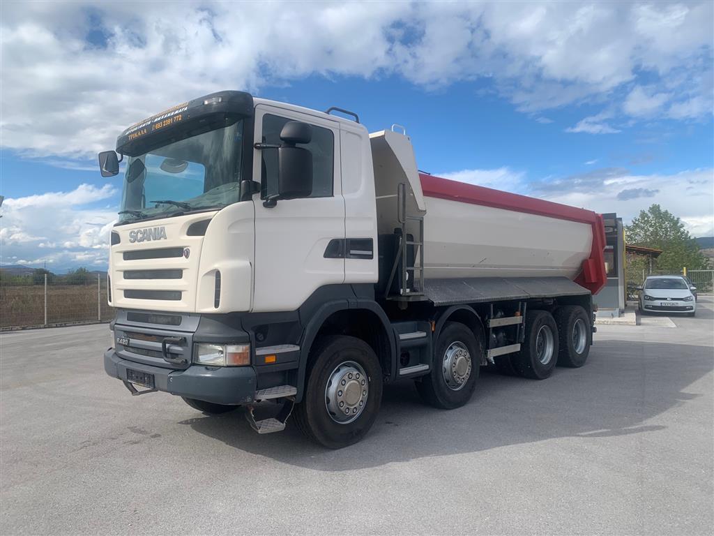 (SN: 2898) Tipper, Scania R 420 ΚΑΡΟΤΣΑ ΜΙΣΟΥ ΣΩΛΗΝΑ
