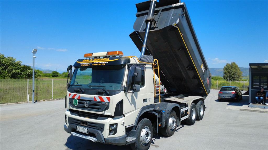 (α/α: 2914) Ανατροπή, Volvo FMX 460 CARNEL KIPPER
