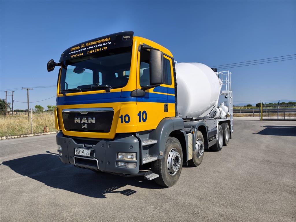 (SN: 2921) Cement Mixer, MAN TGS 35.400 STETTER 9000
